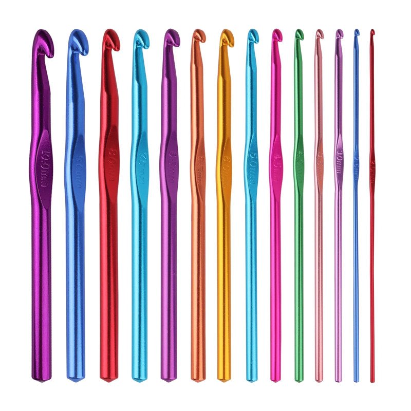 Jeu Crochet Multicolor 14Pcs - GZH015-M1